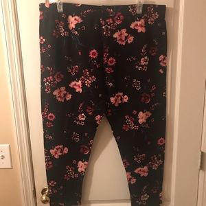 Terra & Sky fleece leggings